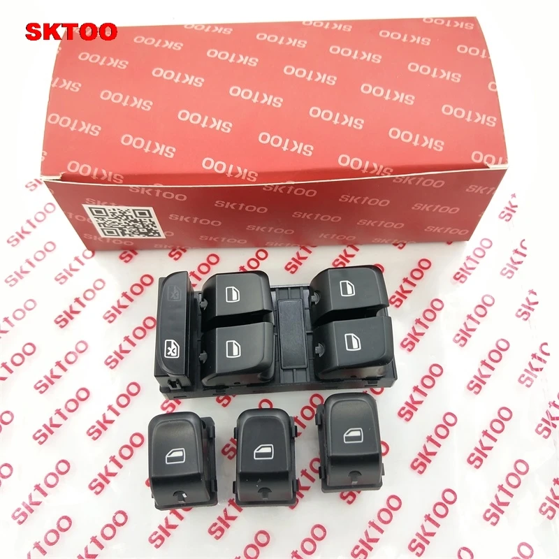 SKTOO новое окно управления переключатель Панель кнопка для AUDI A4 B8 A5 Q5 2007 2012 8KD 959 851