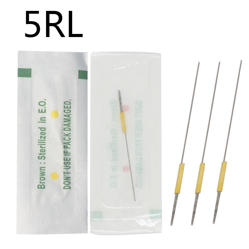 Permanent Makeup Machine Needles 100pcs 5R with needle cap Standard Needles For Tattoo Makeup Pen Giant sun G-8650 G-9740
Permanent Makeup Machine Needles 100pcs 5R with needle cap Standard Needles For Tattoo Makeup Pen Giant sun G-8650 G-9740
