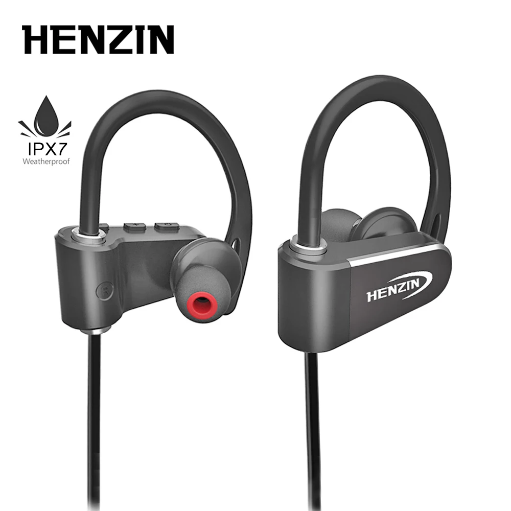 IPX7 Waterproof Sports Wireless Bluetooth Earphones Stereo Running Cycling Sports Headphones with Mic for Smartphone iPhone
IPX7 Waterproof Sports Wireless Bluetooth Earphones Stereo Running Cycling Sports Headphones with Mic for Smartphone iPhone
