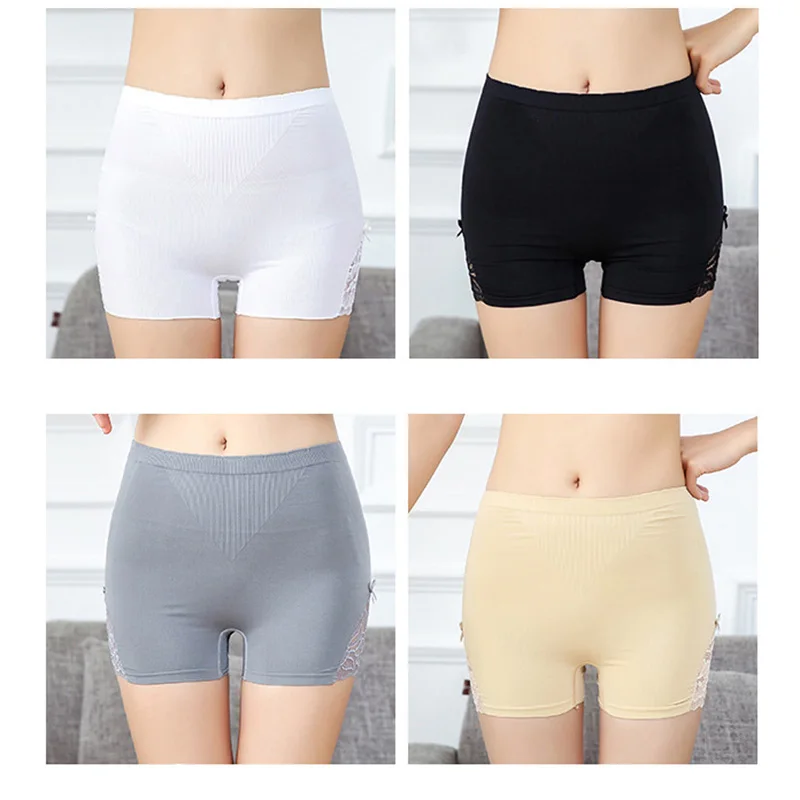 Japanese Design High Elastic Anti-light Safety Shorts 1pc 2020 High Waist Solid Color New Ladies Lace Tight Bottoming Shorts
Japanese Design High Elastic Anti-light Safety Shorts 1pc 2020 High Waist Solid Color New Ladies Lace Tight Bottoming Shorts