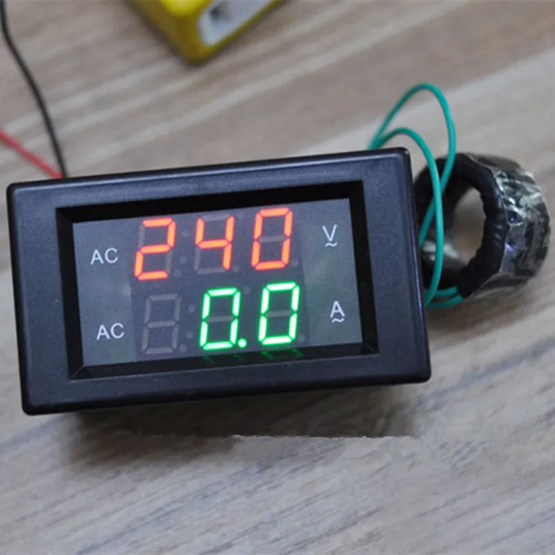 Digital Current Meter Volt Amp Voltage Ampere Panel Meter Voltmeter Ammeter Ampermeter Led AC80-300V AC 0-100A
Digital Current Meter Volt Amp Voltage Ampere Panel Meter Voltmeter Ammeter Ampermeter Led AC80-300V AC 0-100A