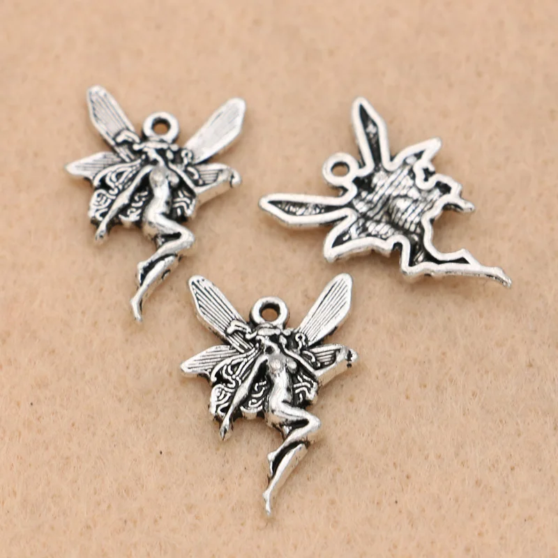 10pcs Antique Silver Plated Angel Charm Pendants Jewelry Making Handmade Jewelry Diy Accessories 22x14mm
10pcs Antique Silver Plated Angel Charm Pendants Jewelry Making Handmade Jewelry Diy Accessories 22x14mm
