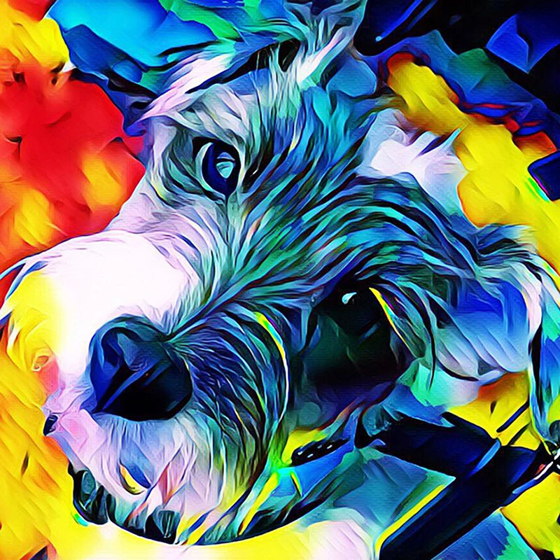 5D DIY Round Full Drill Diamond Painting Cartoon Colorful Dog Pattern Diamond Embroidery Cross Stitch Wall Stickers
5D DIY Round Full Drill Diamond Painting Cartoon Colorful Dog Pattern Diamond Embroidery Cross Stitch Wall Stickers