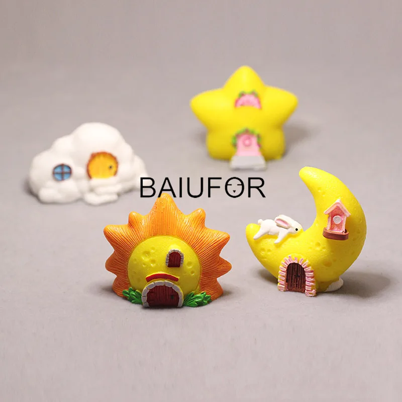 BAIUFOR строительный миниатюрный мультяшный дом, солнце, луна, звезда, облако, Террариум, фигурки «сделай сам», сказочное украшение для сада, ав...
BAIUFOR строительный миниатюрный мультяшный дом, солнце, луна, звезда, облако, Террариум, фигурки «сделай сам», сказочное украшение для сада, ав...