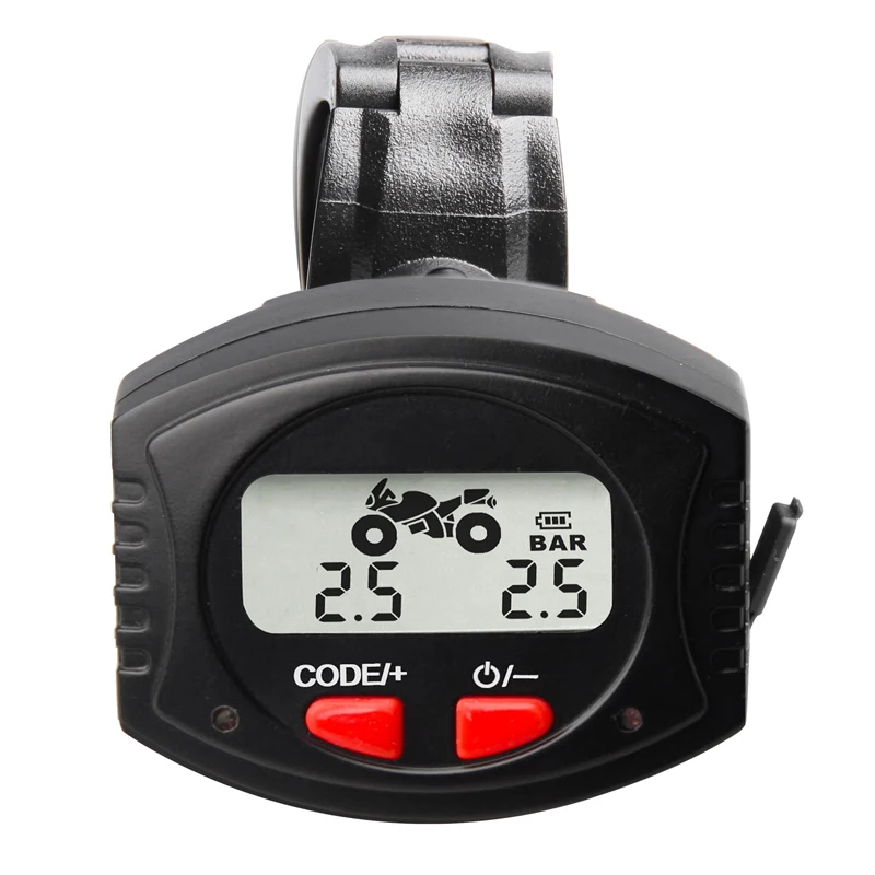 TPMS для мотоцикла подходит 2 колес водонепроницаемый заряжаемый кронштейн