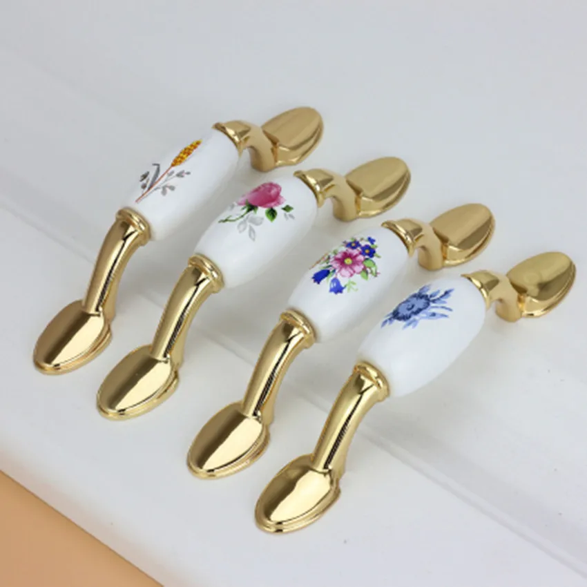76mm American rural printing ceramic drawer tv cabinet wine cabinet bathroom cabinet kitchen cabinet dresser handle knob pull 3"
76mm American rural printing ceramic drawer tv cabinet wine cabinet bathroom cabinet kitchen cabinet dresser handle knob pull 3"