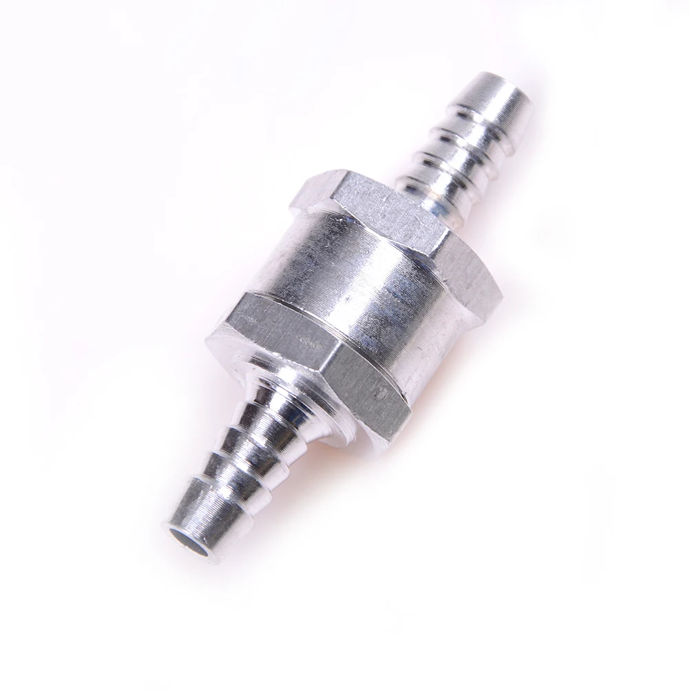 1PCS Silver 8mm Aluminum Fuel Non-Return One Way Check Valve High Pressure Suitable For Petrol Diesel Marine
1PCS Silver 8mm Aluminum Fuel Non-Return One Way Check Valve High Pressure Suitable For Petrol Diesel Marine