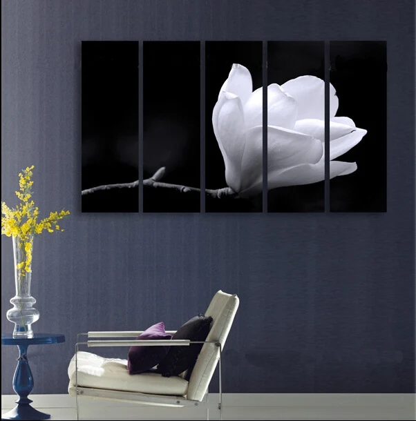 5P 100% hand painted huge wall art oil painting on canvas white flower free shipment no framed
5P 100% hand painted huge wall art oil painting on canvas white flower free shipment no framed