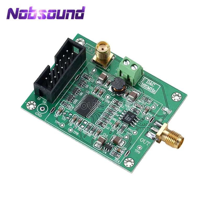 Высокоскоростной DA цифровой-аналоговый конверсионный модуль DAC902E High SFDR 12-Bit 165MS
Высокоскоростной DA цифровой-аналоговый конверсионный модуль DAC902E High SFDR 12-Bit 165MS