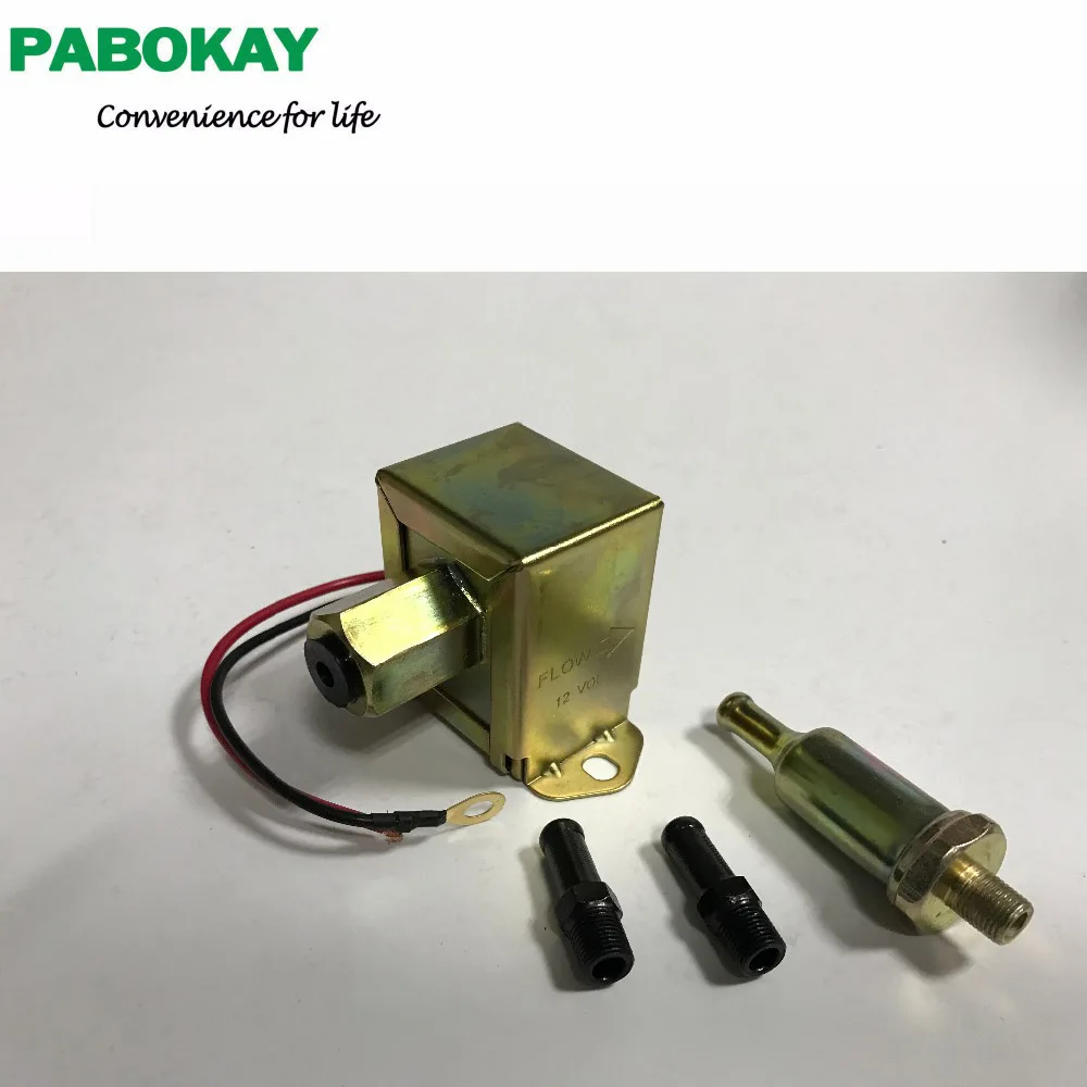 3 PIECES x Auto Electric Fuel Pump 12V PSI 6.0-9.0 Low Pressure 3797522 4299544 4306842 4464613
3 PIECES x Auto Electric Fuel Pump 12V PSI 6.0-9.0 Low Pressure 3797522 4299544 4306842 4464613