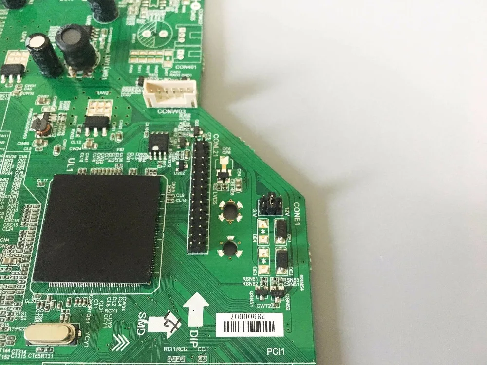 ZL.VST.3463GSA.LB Universal Digital Driver Board Supports DVB-T2 DVB-S2 DVB-C+7 Key +4 Lamp Inverter+LVDS Without CI Card | Электроника