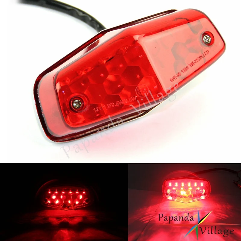 Motorcycle Rear LED E-mark E4 Lucas Red Tail Light Brake Stop Light for Harley Yamaha Cafe Racer Bobber Chopper
Motorcycle Rear LED E-mark E4 Lucas Red Tail Light Brake Stop Light for Harley Yamaha Cafe Racer Bobber Chopper
