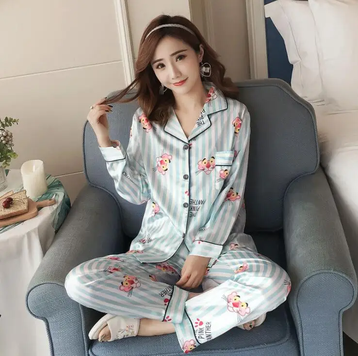 FOLOBE Spring And Autumn Women's Pajamas Sleepwear Cotton Long Sleeve Cartoon Pajamas Women Pajama Sets 2 pieces Nightgowns
FOLOBE Spring And Autumn Women's Pajamas Sleepwear Cotton Long Sleeve Cartoon Pajamas Women Pajama Sets 2 pieces Nightgowns