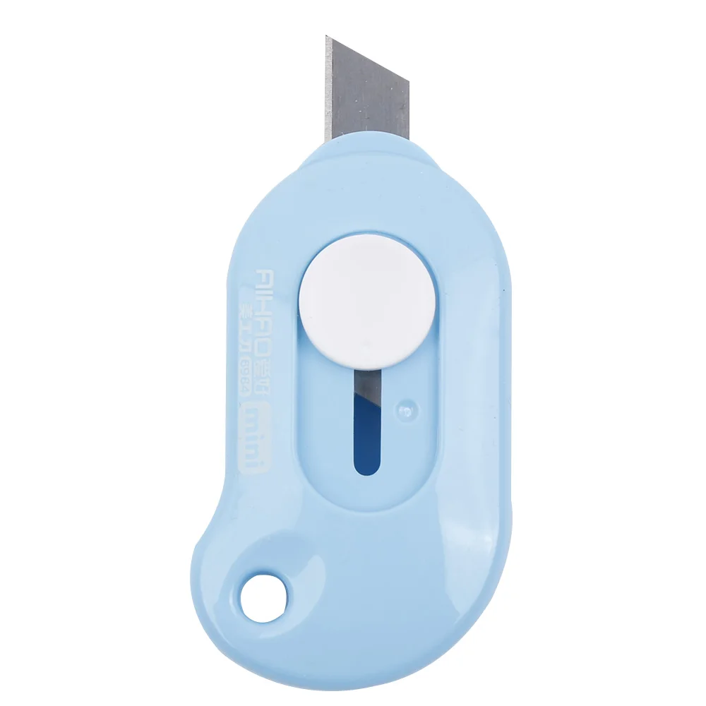 Useful Mini Candy-Colored Plastic Utility Knife Portable Paper Cutter Cutting Paper Letter Opener Office Stationery
Useful Mini Candy-Colored Plastic Utility Knife Portable Paper Cutter Cutting Paper Letter Opener Office Stationery