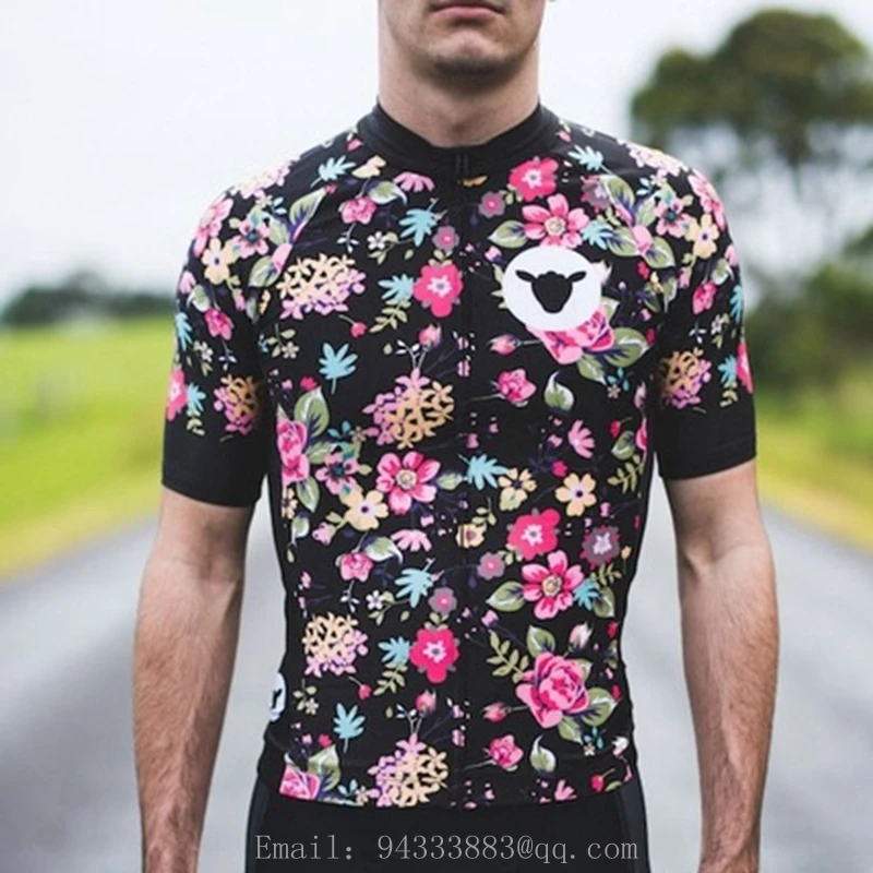 Black sheep men's bicycle mountain road racing jersey tight-fitting professional team summer short sleeve
Black sheep men's bicycle mountain road racing jersey tight-fitting professional team summer short sleeve