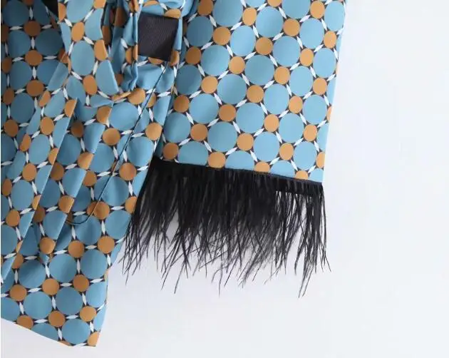 Retro Geometric Dot Print Sashes Waist Blazer Casual 2018 Woman Feather Tassel cuff Slim Fit Mid long Suit Jacket Coat Outerwear
Retro Geometric Dot Print Sashes Waist Blazer Casual 2018 Woman Feather Tassel cuff Slim Fit Mid long Suit Jacket Coat Outerwear