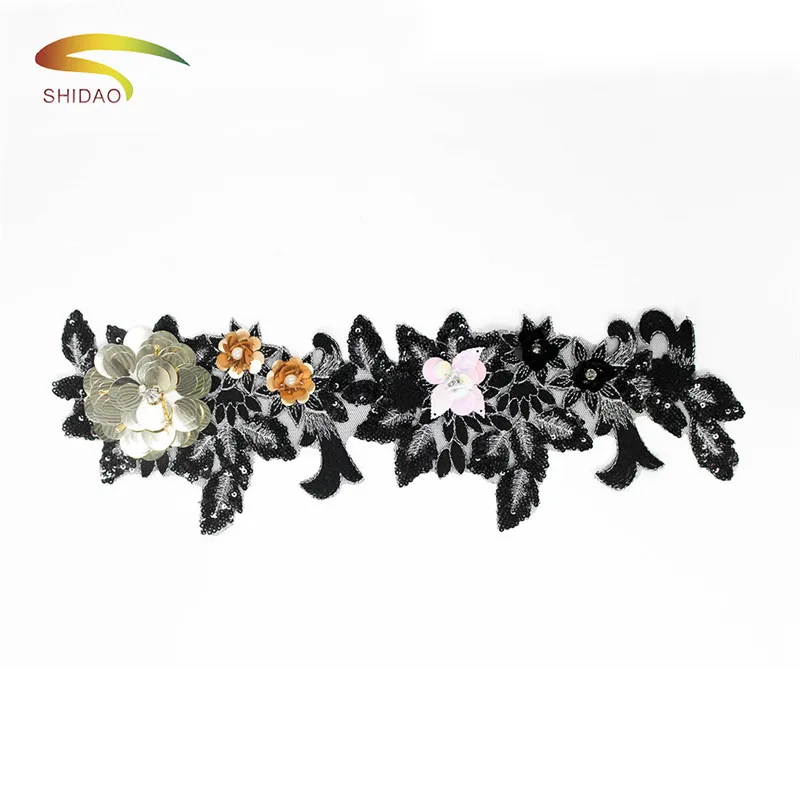 Beaded 3D Flowers Lace Applique Wedding Dress Decor Floral Patch for DIY Clorhes Costume Dress Decor Scrapbooking
Beaded 3D Flowers Lace Applique Wedding Dress Decor Floral Patch for DIY Clorhes Costume Dress Decor Scrapbooking