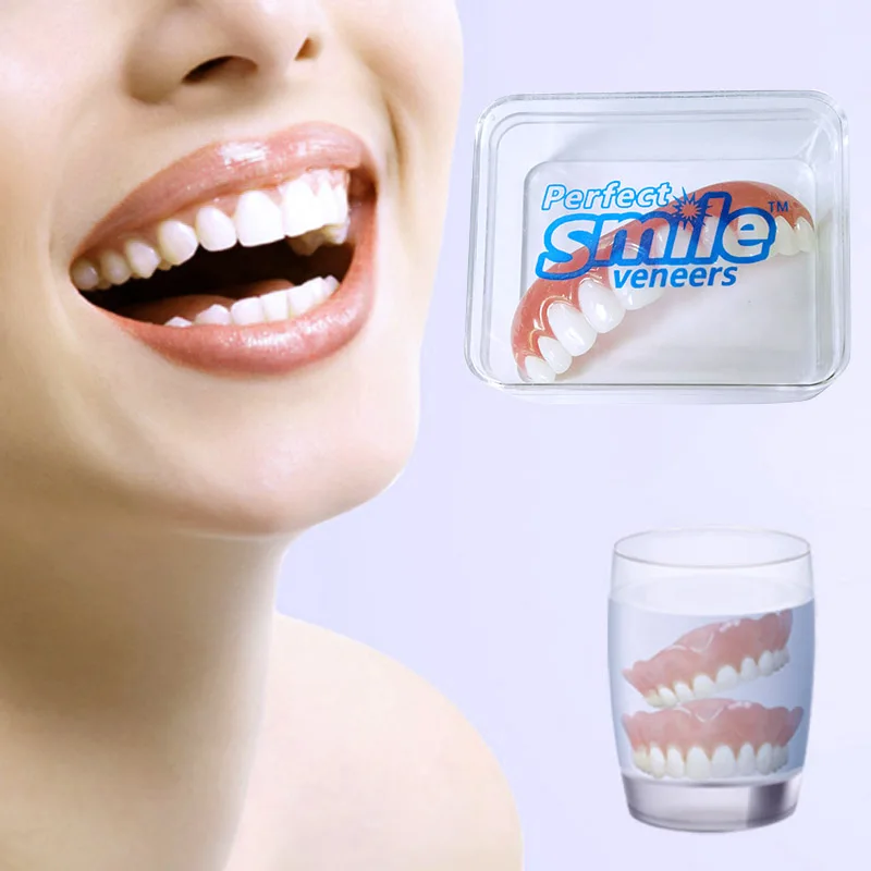 New Perfect Smile Veneers In Stock Teeth False Denture Bad Teeth Veneers Teeth Whitening Tooth Powder Temporary Replacement Ki
New Perfect Smile Veneers In Stock Teeth False Denture Bad Teeth Veneers Teeth Whitening Tooth Powder Temporary Replacement Ki