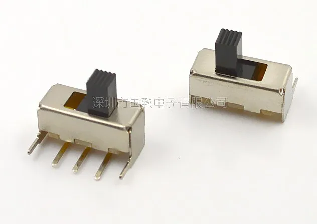 20pcs SS12F23 Toggle switch horizontal SS-12F23 4MM five-foot toggle switch 1P2T SPDT Miniature Slide Switch
20pcs SS12F23 Toggle switch horizontal SS-12F23 4MM five-foot toggle switch 1P2T SPDT Miniature Slide Switch
