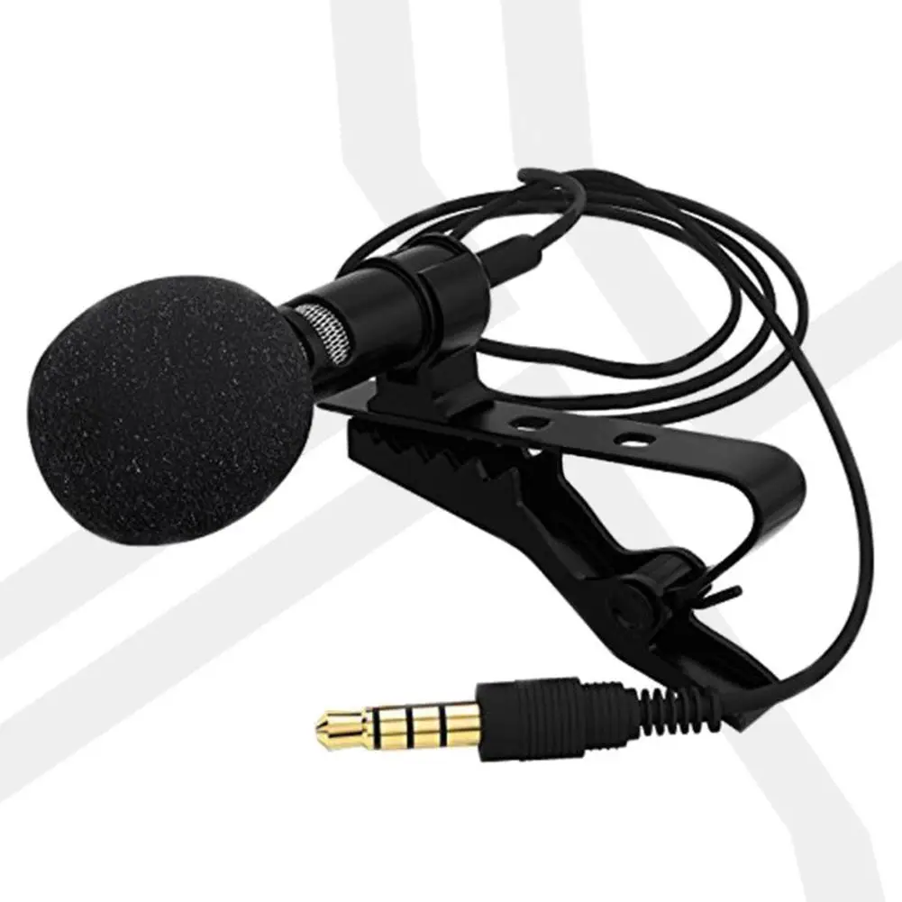 Clip-on Lapel Lavalier Microphone Mini Portable Clip-on Lapel Lavalier Microphone Hands-free 3.5mm Jack Condenser Wired Mi
Clip-on Lapel Lavalier Microphone Mini Portable Clip-on Lapel Lavalier Microphone Hands-free 3.5mm Jack Condenser Wired Mi