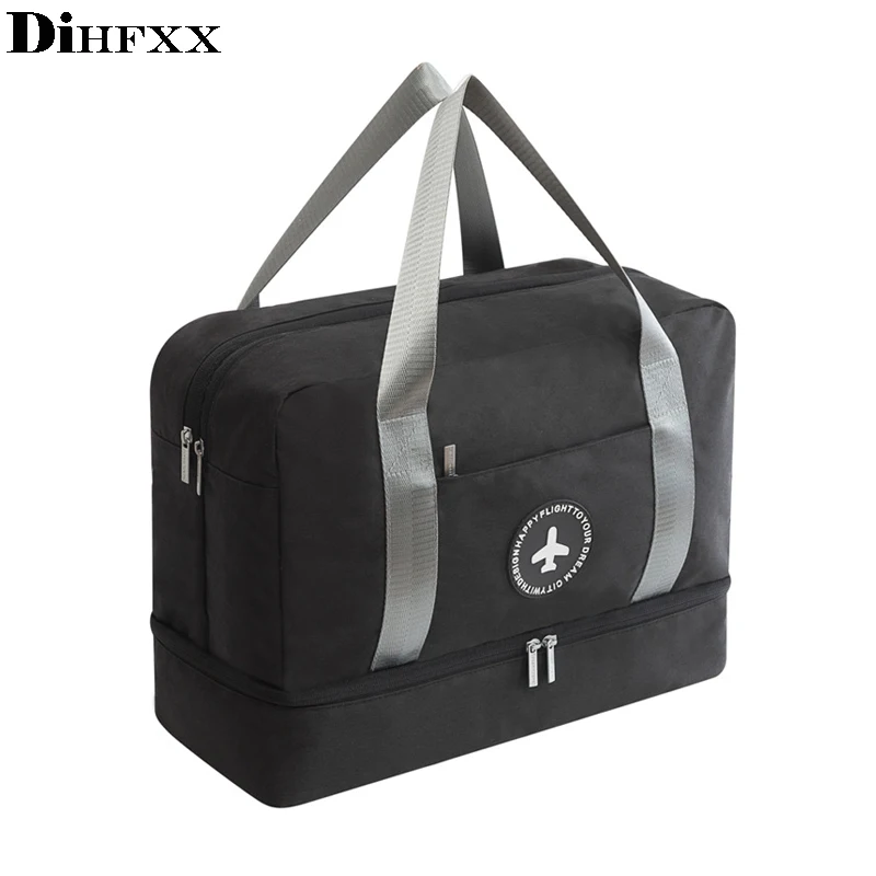 Сумка для багажа DIHFXX, портативная, водонепроницаемая, двухслойная, одежда, обувь, сумки
Сумка для багажа DIHFXX, портативная, водонепроницаемая, двухслойная, одежда, обувь, сумки