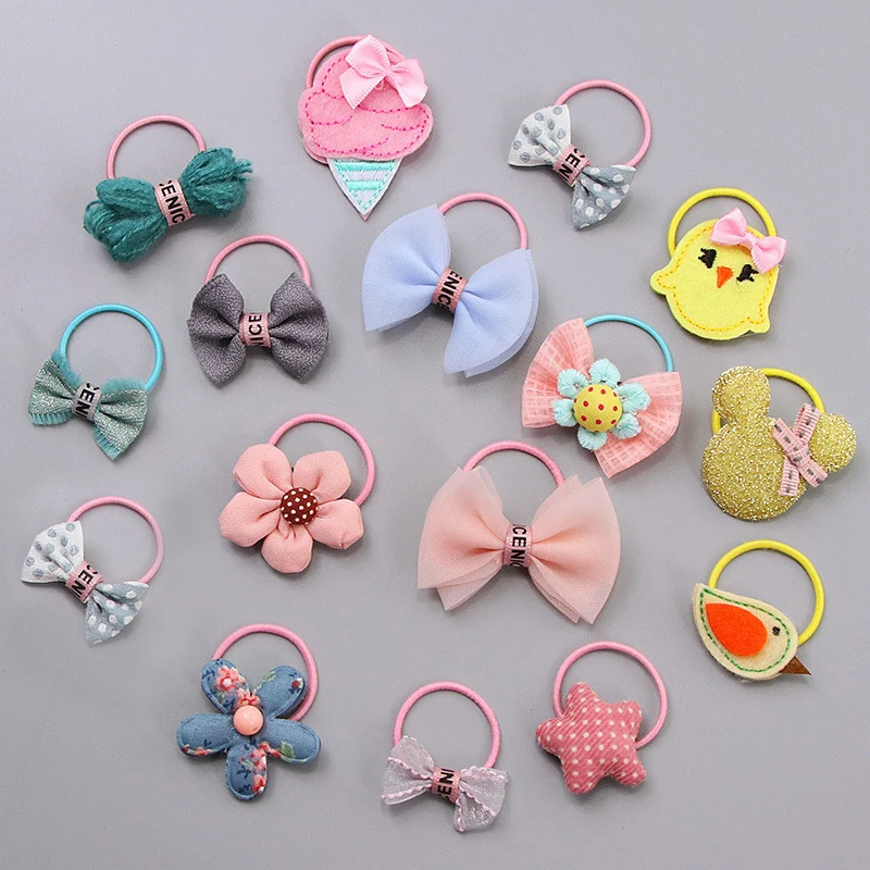 Cute Bow-knot Hair Rope Candy Colors With Cartoon Ice Cream Flower Hair Rope Fashion Elastic Net yarn Hair Bands for Kids Girls
Cute Bow-knot Hair Rope Candy Colors With Cartoon Ice Cream Flower Hair Rope Fashion Elastic Net yarn Hair Bands for Kids Girls