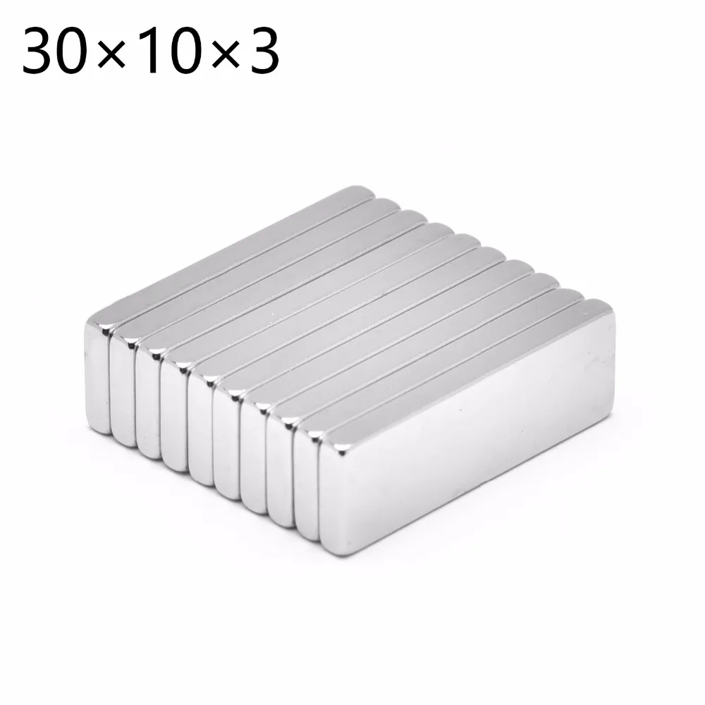 N35 30 мм x 10 мм x 3 мм Сильный стержень кубовидные блочные магниты 30x10x3 редкоземельный неодим 30*10*3 30*10*3 мм
N35 30 мм x 10 мм x 3 мм Сильный стержень кубовидные блочные магниты 30x10x3 редкоземельный неодим 30*10*3 30*10*3 мм