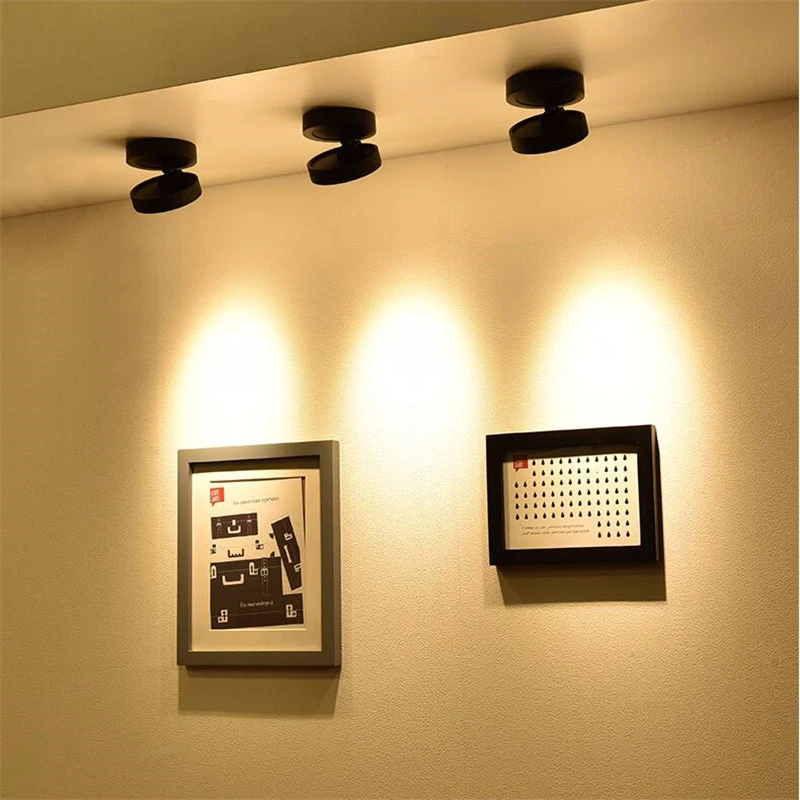 White/Black 10W COB LED Downlight, LED Surface Mounted Spot Light for Clothes Store Shopping Mall Livingroom Track Rail light
White/Black 10W COB LED Downlight, LED Surface Mounted Spot Light for Clothes Store Shopping Mall Livingroom Track Rail light
