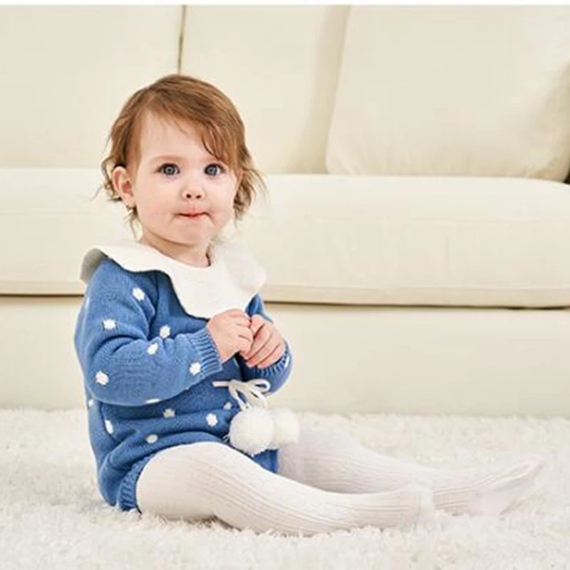 Baby Body Suits 2019 Autumn Winter Baby Knit Romper Triangle Climbing Dots Thickening Lotus Ruffle Collar Knitted Babies Romper
Baby Body Suits 2019 Autumn Winter Baby Knit Romper Triangle Climbing Dots Thickening Lotus Ruffle Collar Knitted Babies Romper