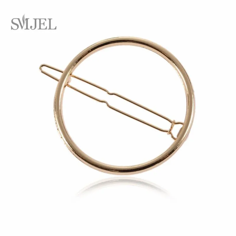 Модные заколки для волос SMJEL аксессуары геометрические ювелирные изделия