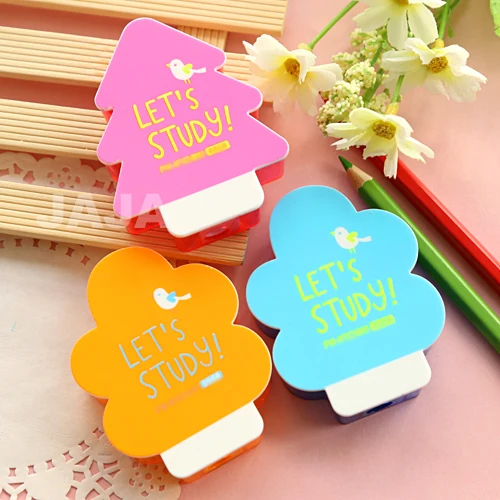 1PC/lot Pencils sharpener Kawaii tree stationery pencil sharpeners Office material escolar School kids supply (dd-1409)
1PC/lot Pencils sharpener Kawaii tree stationery pencil sharpeners Office material escolar School kids supply (dd-1409)