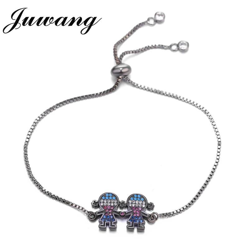 JUWANG Multicolor Rainbow Dancing Girl Bracelet for Women Handmade Trendy Micro Paved Cubic Zircon Luxurioius Bijoux Jewelry
JUWANG Multicolor Rainbow Dancing Girl Bracelet for Women Handmade Trendy Micro Paved Cubic Zircon Luxurioius Bijoux Jewelry