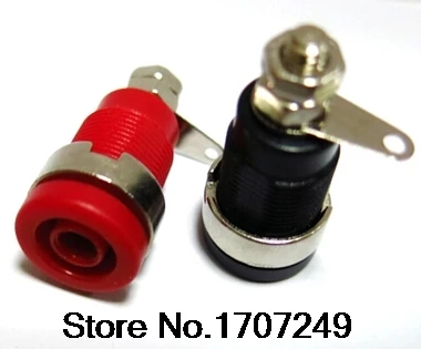 50pcs 4mm Binding Post Nut Panel Mount Terminals for Multimeter Banana Socket Probes Banana Jack Connector Red and Black
50pcs 4mm Binding Post Nut Panel Mount Terminals for Multimeter Banana Socket Probes Banana Jack Connector Red and Black