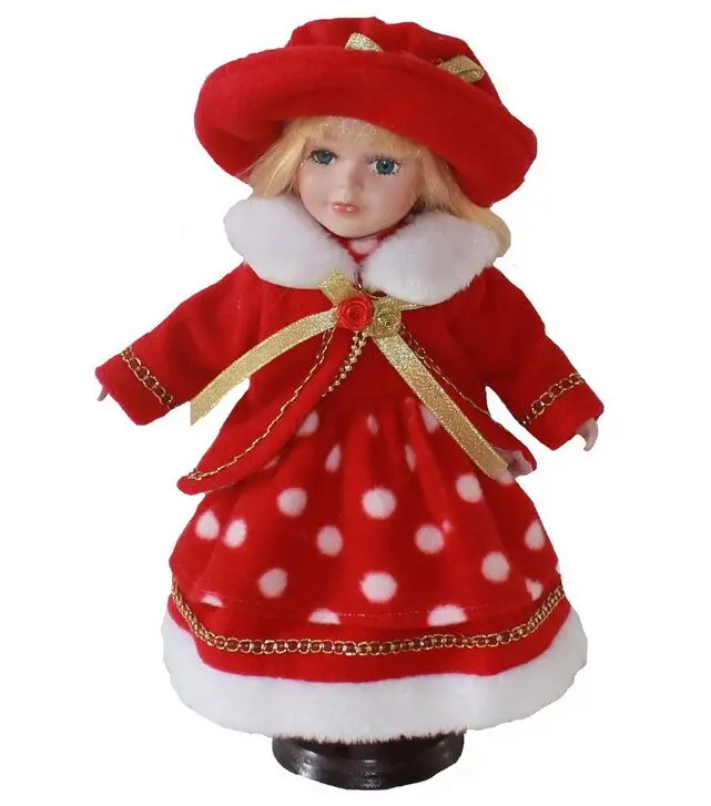 30cm porcelain Christmas doll Leisur girl doll European rural Field Village ceramic doll style home decoration Christmas gifts
30cm porcelain Christmas doll Leisur girl doll European rural Field Village ceramic doll style home decoration Christmas gifts