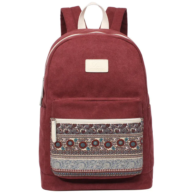 Women Vintage Canvas Backpack Fashion School Bag for Teenage Girls Casual Female Travel Rucksack Mochilas 3 Colors 2 Sizes
Women Vintage Canvas Backpack Fashion School Bag for Teenage Girls Casual Female Travel Rucksack Mochilas 3 Colors 2 Sizes