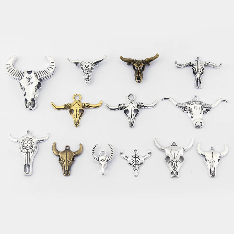 5Pcs/lot Bull Toro Taureau Head Punk Charms Pendant For Necklace Bracelet DIY Jewelry Making Findings Accessories
5Pcs/lot Bull Toro Taureau Head Punk Charms Pendant For Necklace Bracelet DIY Jewelry Making Findings Accessories
