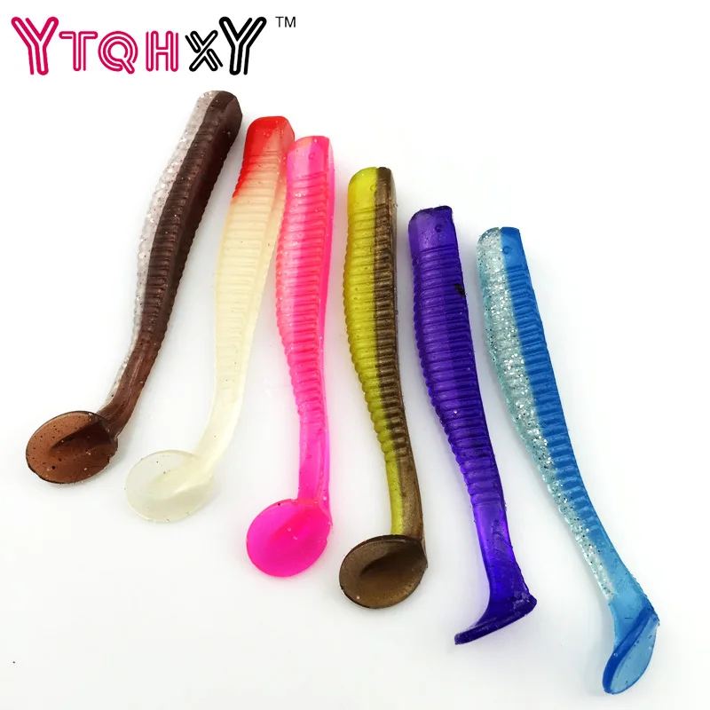 YTQHXY 5 шт./лот мягкие приманки 7 см 2 8 г силиконовые искусственные para pesca цветов