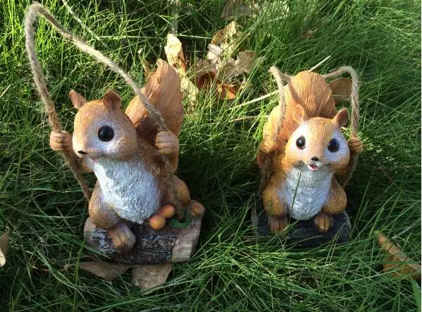 Squirrel Garden Decoration courtyard landscape lovely animal decoration simulation koala sculpture ornaments
Squirrel Garden Decoration courtyard landscape lovely animal decoration simulation koala sculpture ornaments