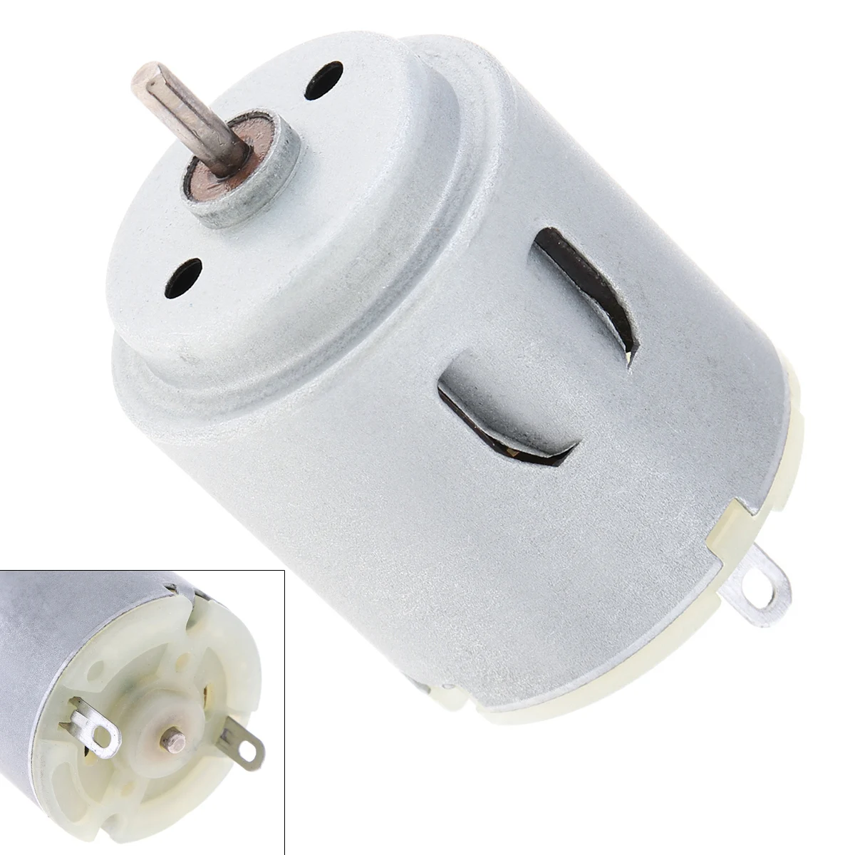 R260 DC Motor 3.0V 12300RPM Toy Motor Dumper Micromotor Electric Small Toy Motor with Carbon Brush for DIY Toy Model
R260 DC Motor 3.0V 12300RPM Toy Motor Dumper Micromotor Electric Small Toy Motor with Carbon Brush for DIY Toy Model