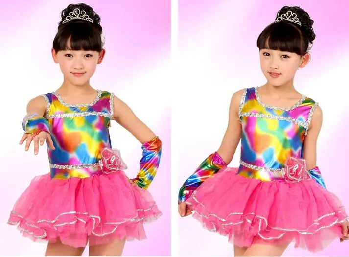 Free shipping Girl kids Latin Dance dress Rainbow Pink Yellow Stage Performance Suit 100cm-150cm
Free shipping Girl kids Latin Dance dress Rainbow Pink Yellow Stage Performance Suit 100cm-150cm