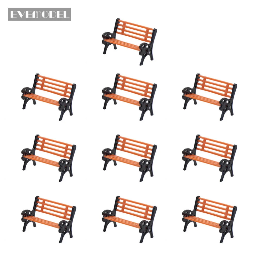 YZ87 10pcs Model Train HO OO Scale 1:87 Miniature Park Bench Chair Settee Model Railway Scenery
YZ87 10pcs Model Train HO OO Scale 1:87 Miniature Park Bench Chair Settee Model Railway Scenery