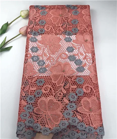 Graceful party dress material African water soluble lace fabric cord lace textile for making dress HSW3(5yards/lot)
Graceful party dress material African water soluble lace fabric cord lace textile for making dress HSW3(5yards/lot)