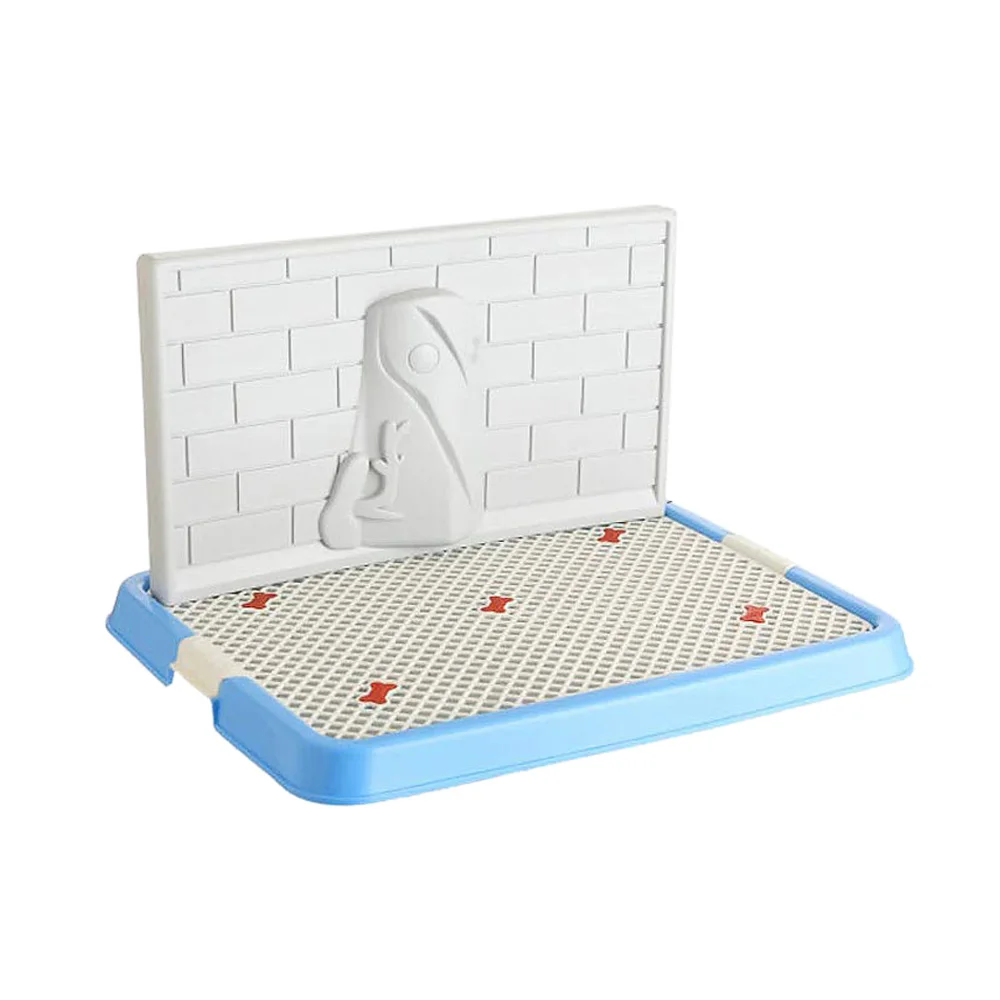 Indoor Pet Dog Puppy Potty Tray with Pee Post Protection Simulation Wall,No-Torn Puppy Pad Dog Toilet for Male/Boy Puppies and
Indoor Pet Dog Puppy Potty Tray with Pee Post Protection Simulation Wall,No-Torn Puppy Pad Dog Toilet for Male/Boy Puppies and