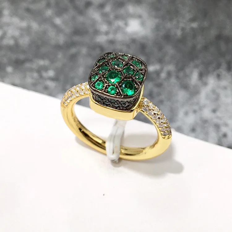 Hot Retro Middle Eastern Brand Ring for women High Quality Zircon Crystal Design Color Gold and Silver Rose Ring
Hot Retro Middle Eastern Brand Ring for women High Quality Zircon Crystal Design Color Gold and Silver Rose Ring