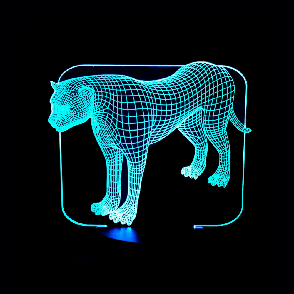 Self gift 3D Animal Leopard Night Lights LED Nightlights USB 3D Lamp as Christmas Holiday Lights For Friends Kids Birthday Gift
Self gift 3D Animal Leopard Night Lights LED Nightlights USB 3D Lamp as Christmas Holiday Lights For Friends Kids Birthday Gift