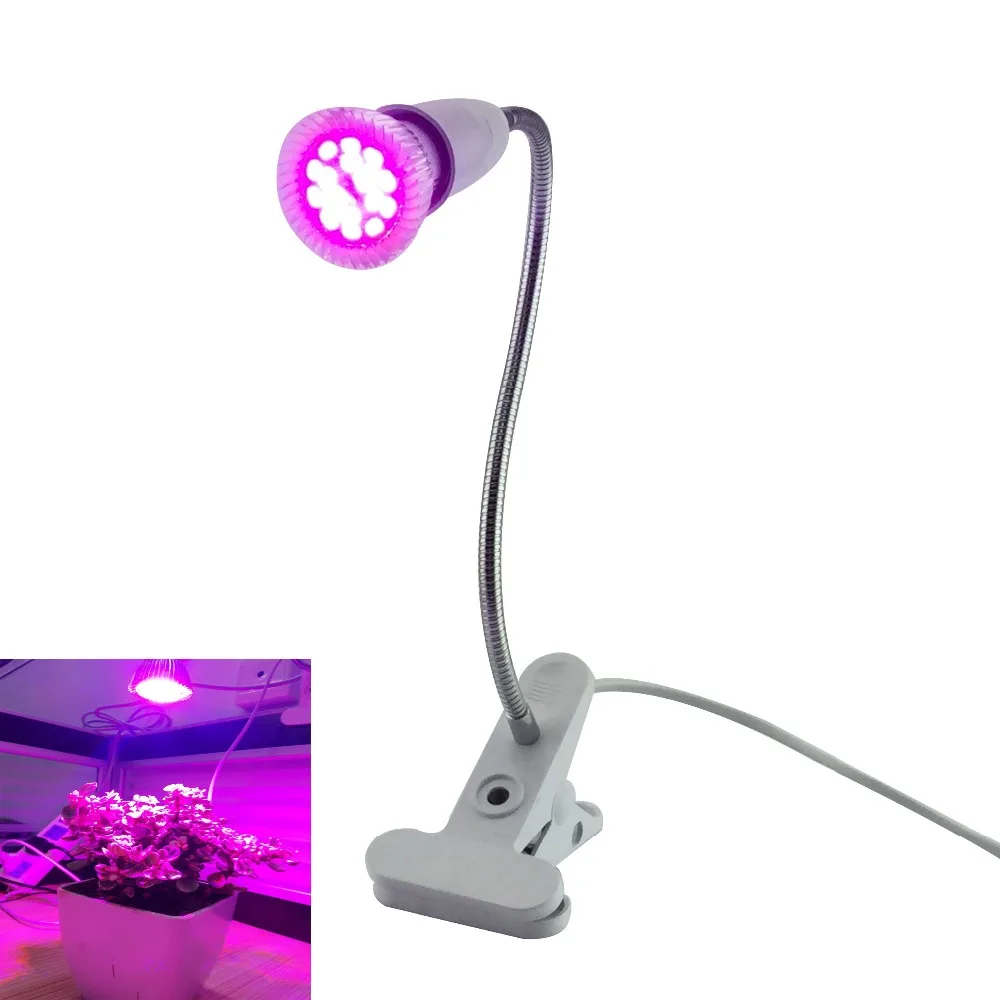 Plant Grow Light lamp 18 LED Bulb plants flowers growing lighting clip holder Indoor Hydroponic greenhouse growth lights
Plant Grow Light lamp 18 LED Bulb plants flowers growing lighting clip holder Indoor Hydroponic greenhouse growth lights