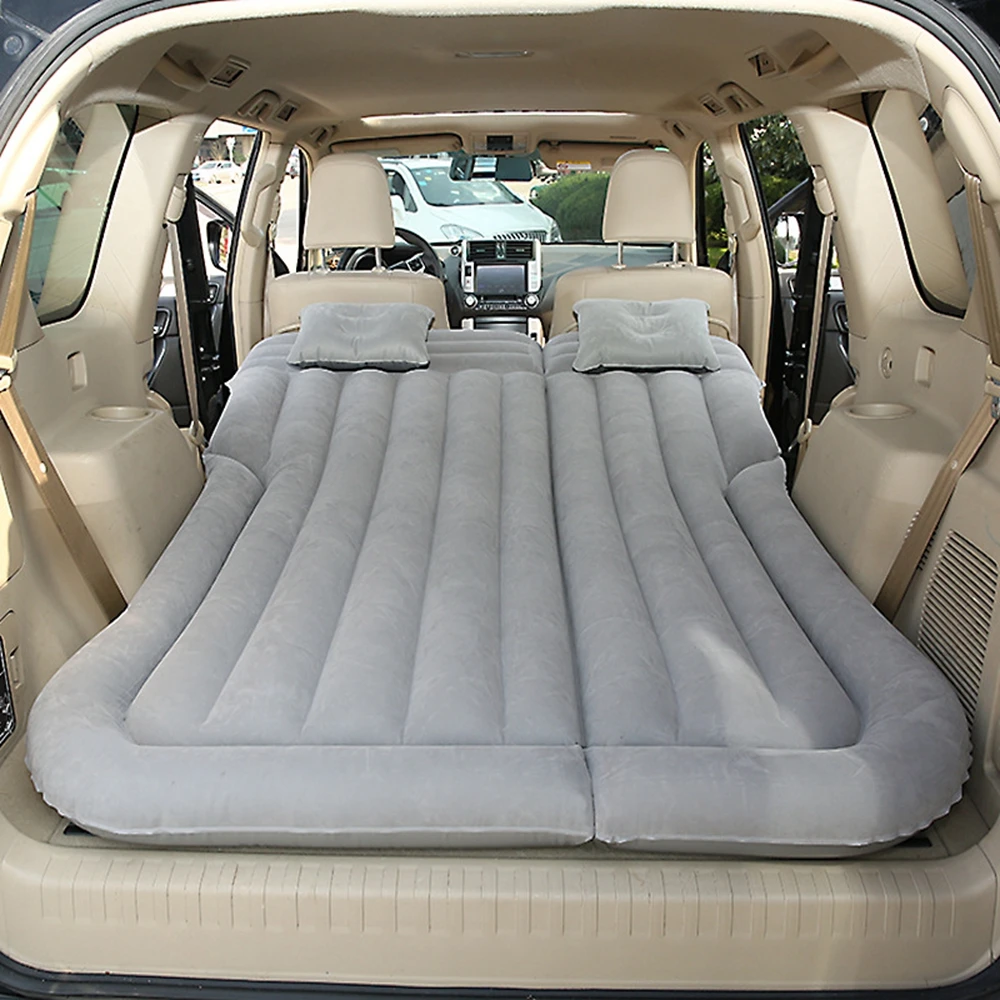 

SUV Air Mattress Car Back Seat Bed Portable Travel Airbed Fast Inflatable Outdoor Beach Camping Sleeping Mat and Pads