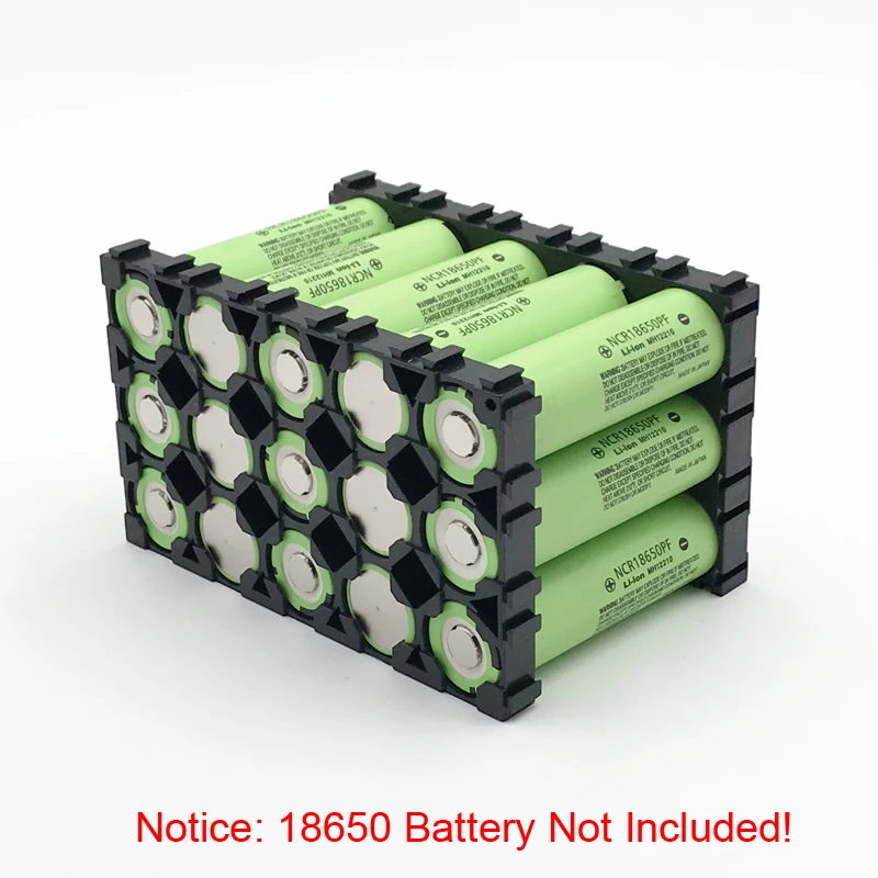 18650 battery holder Cylindrical bracket li-ion cell 3x5 batteries fixture diameter 5pcs ma6 | Электроника