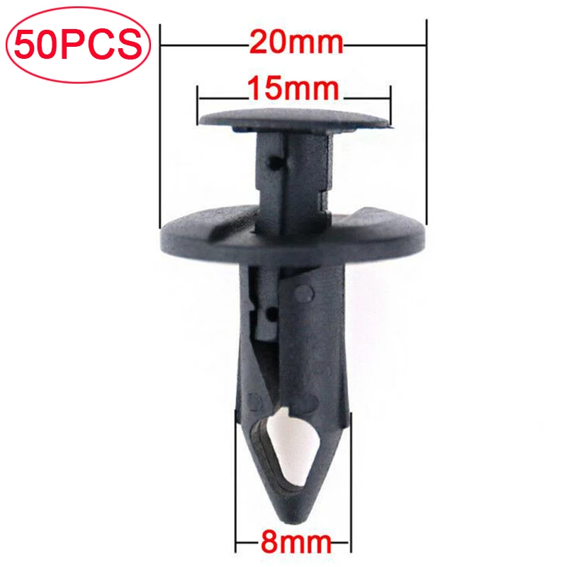 50PCS 8mm Car Bumper Mudguard Fastener Fixing Clips Auto Accessories Car Plastic Screw Fasteners For Audi Rivet Clip
50PCS 8mm Car Bumper Mudguard Fastener Fixing Clips Auto Accessories Car Plastic Screw Fasteners For Audi Rivet Clip