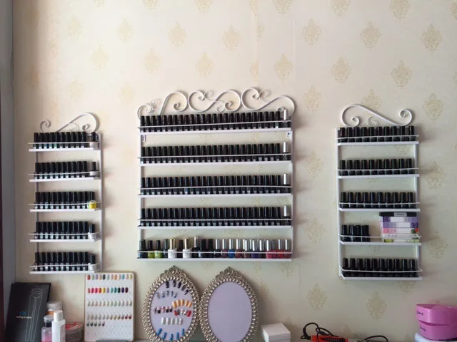 3 Pcs/Set 5 Layer Iron Nail Polish Shelf Black Nail Shop Exhibition Shelf Nail Polish Display Wall Rack Makeup Organizer
3 Pcs/Set 5 Layer Iron Nail Polish Shelf Black Nail Shop Exhibition Shelf Nail Polish Display Wall Rack Makeup Organizer